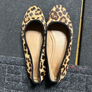 Madewell Leopard Print Flats